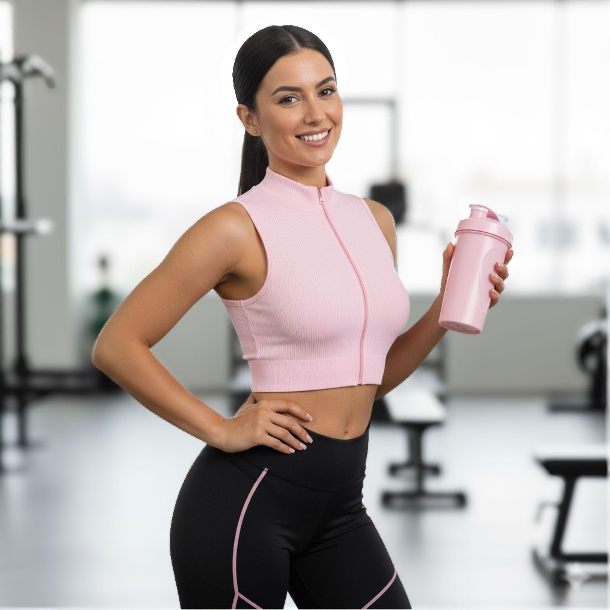 Peto Top Deportivo con cierre - YJ179-6