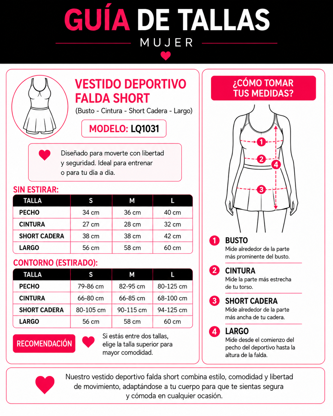 Enterizo Deportivo Vestido Tenis Falda Short-3