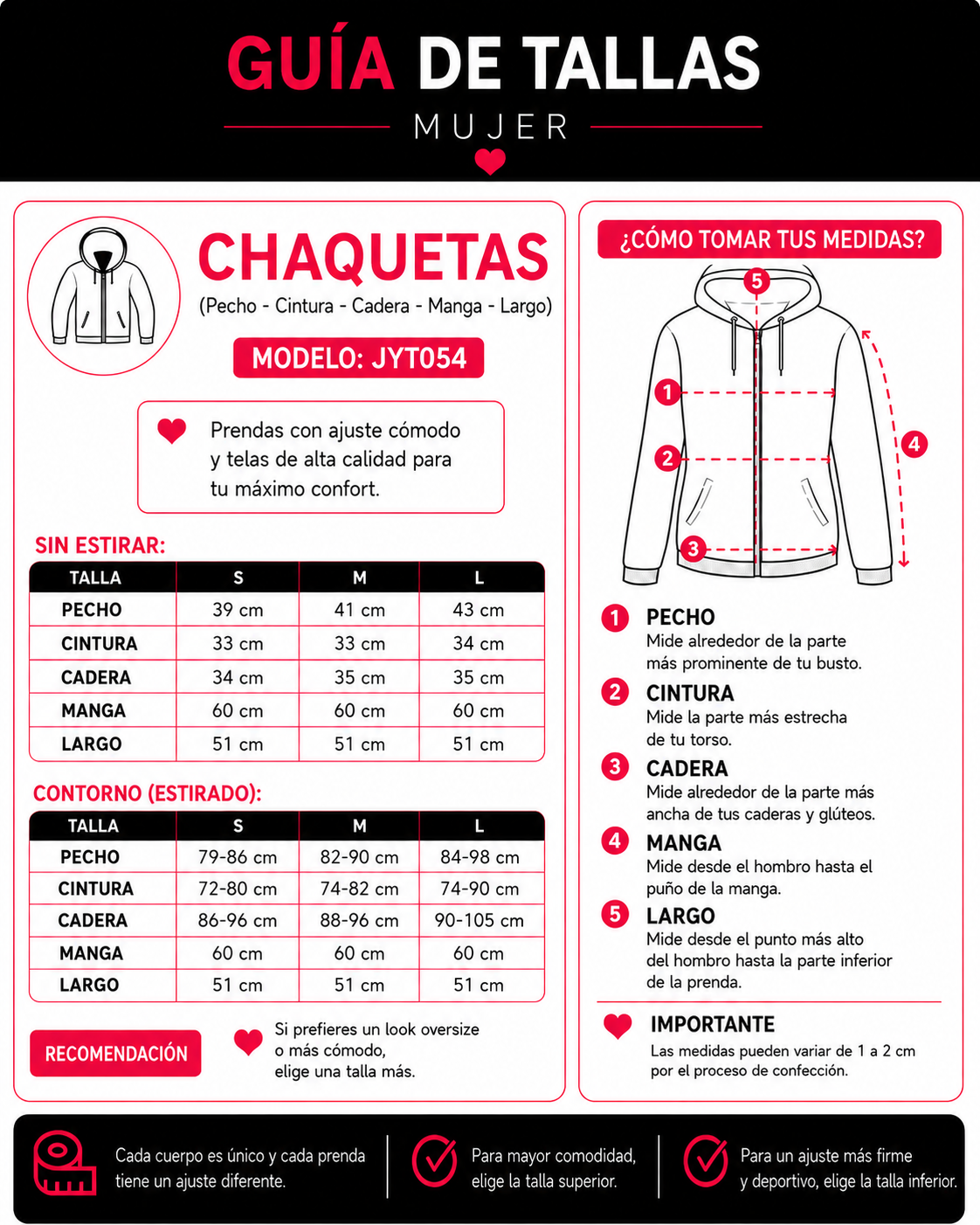 Chaqueta Deportiva Mujer Slim Fit Con Cierre-3