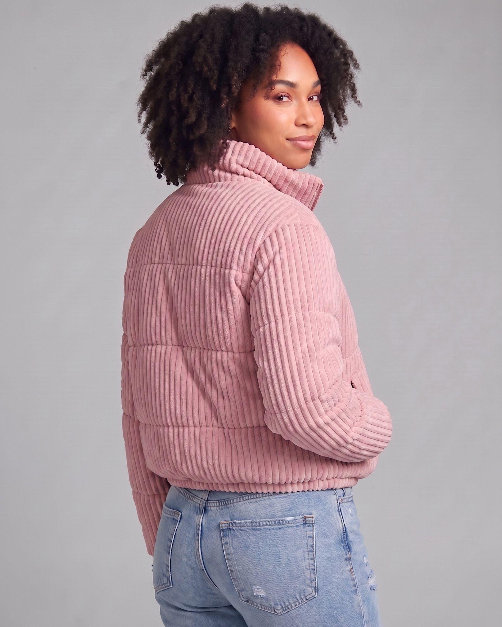 Chaqueta Puffer Cotele Mujer Corta Abrigo Invierno Termica-2