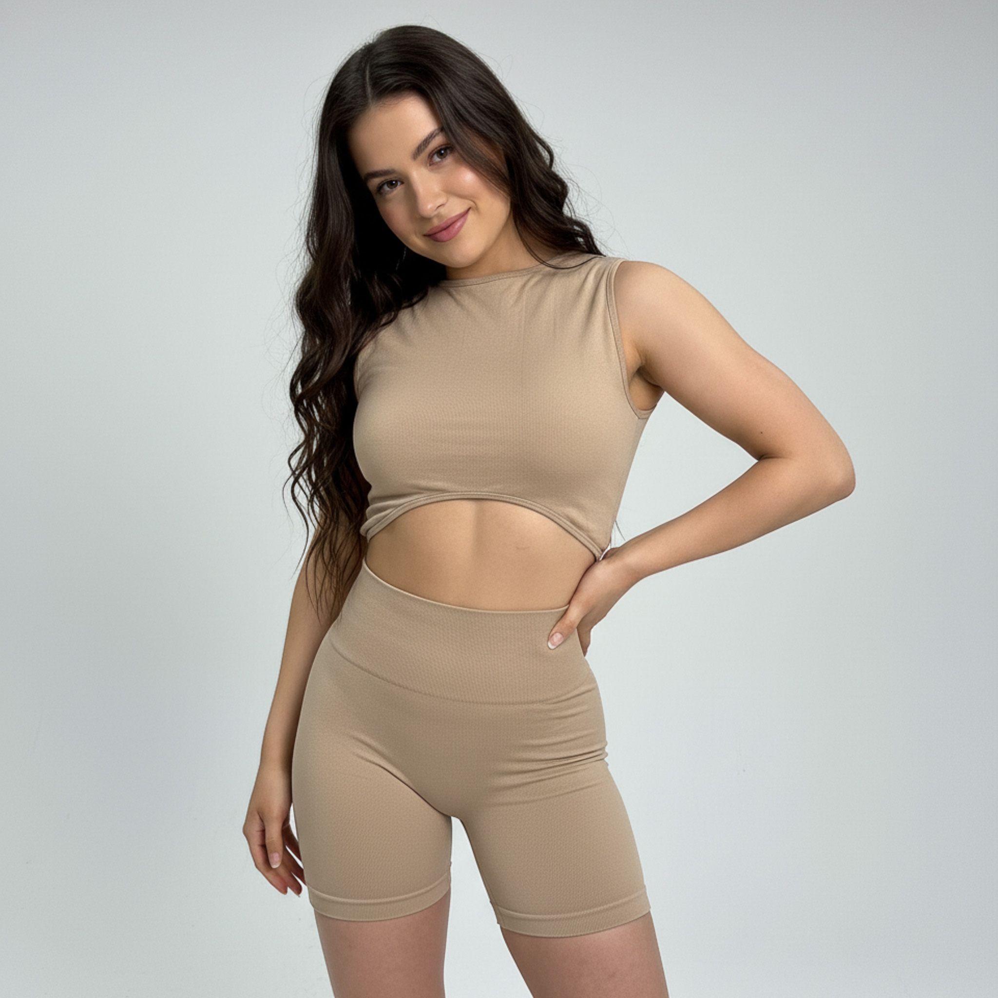 Conjunto Deportivo Mujer dos Piezas EstiloActivo - YJ240-2