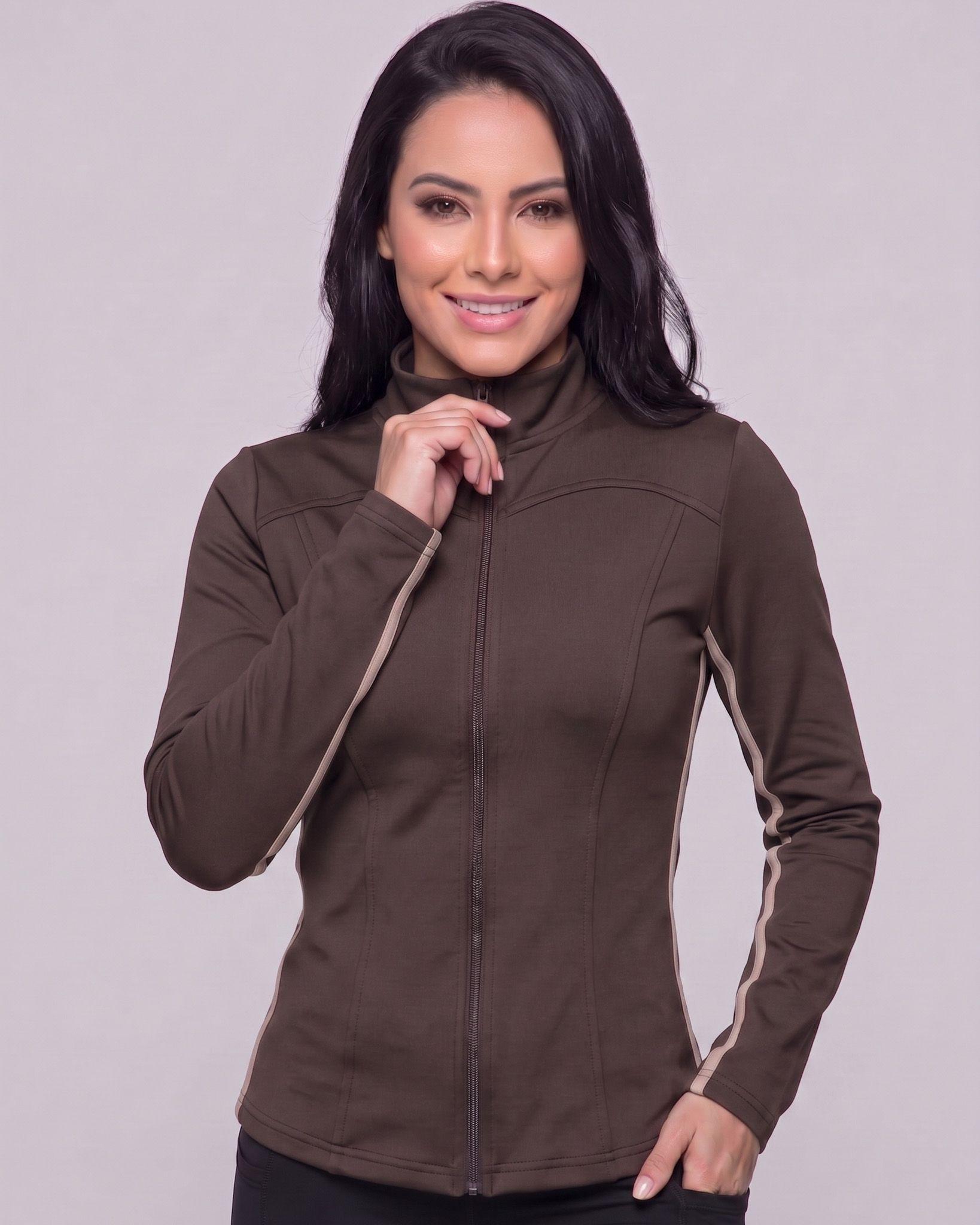 Chaqueta Térmica Modeladora Chiporro Lineas Negras-2