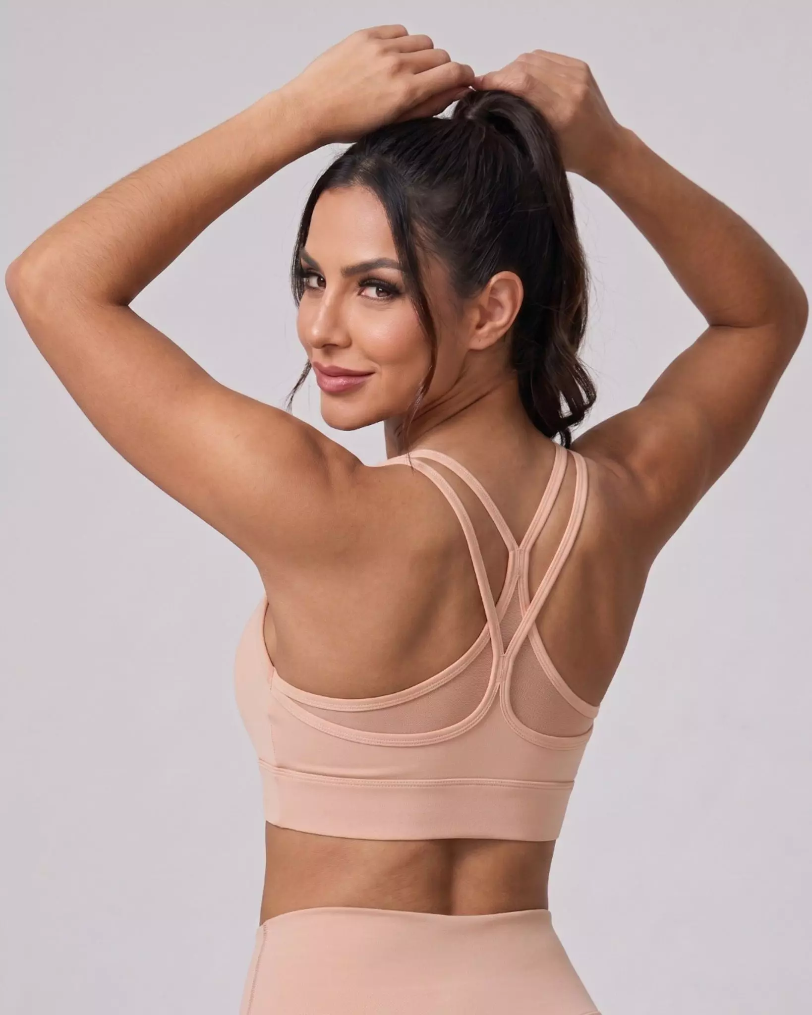 Peto Top Deportivo Tirante Doble Cruzado Para Mujer Gym-1