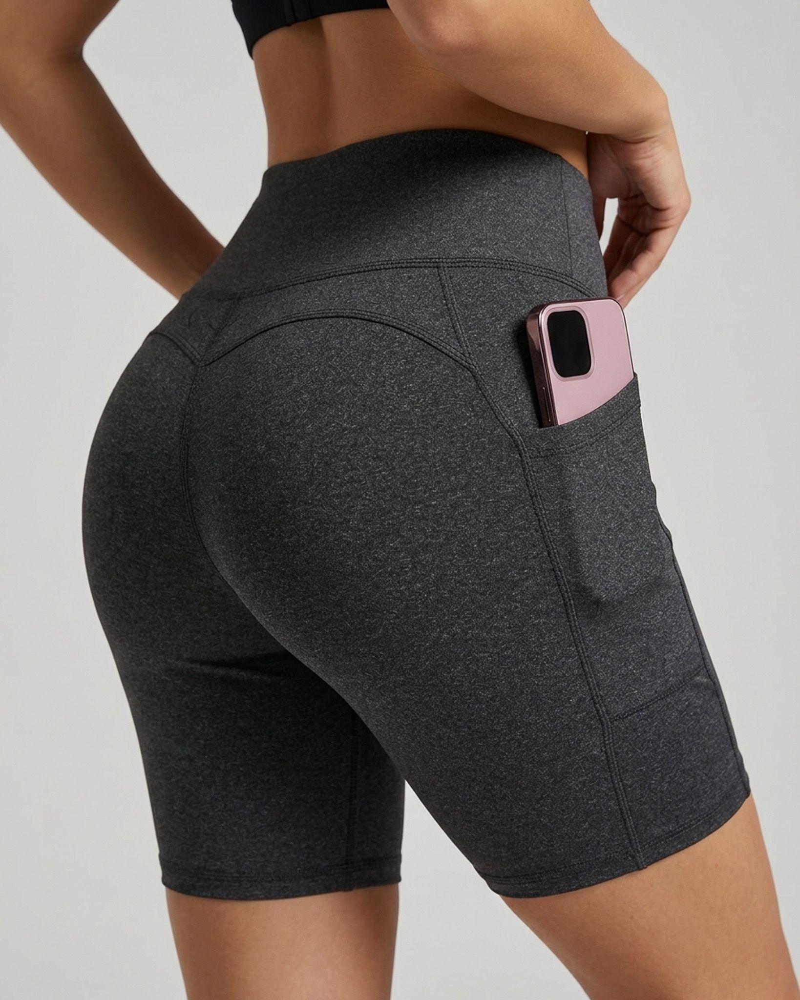 Short Levanta Glúteos Suplex - Tiro Alto y Bolsillo Lateral-0