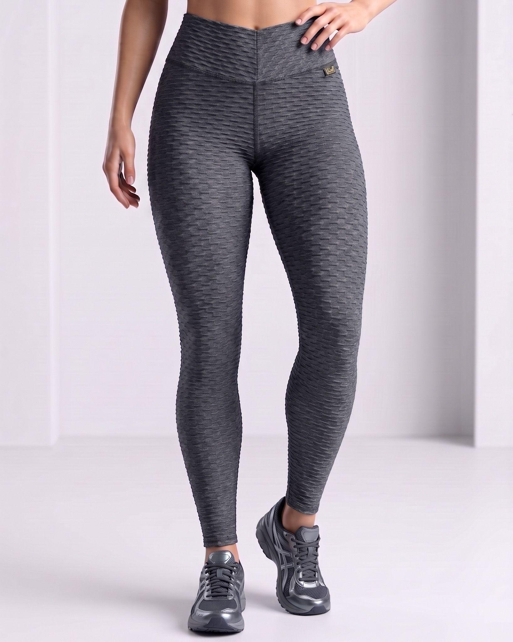 Calza Texturizada Push Up - Levanta Cola-0