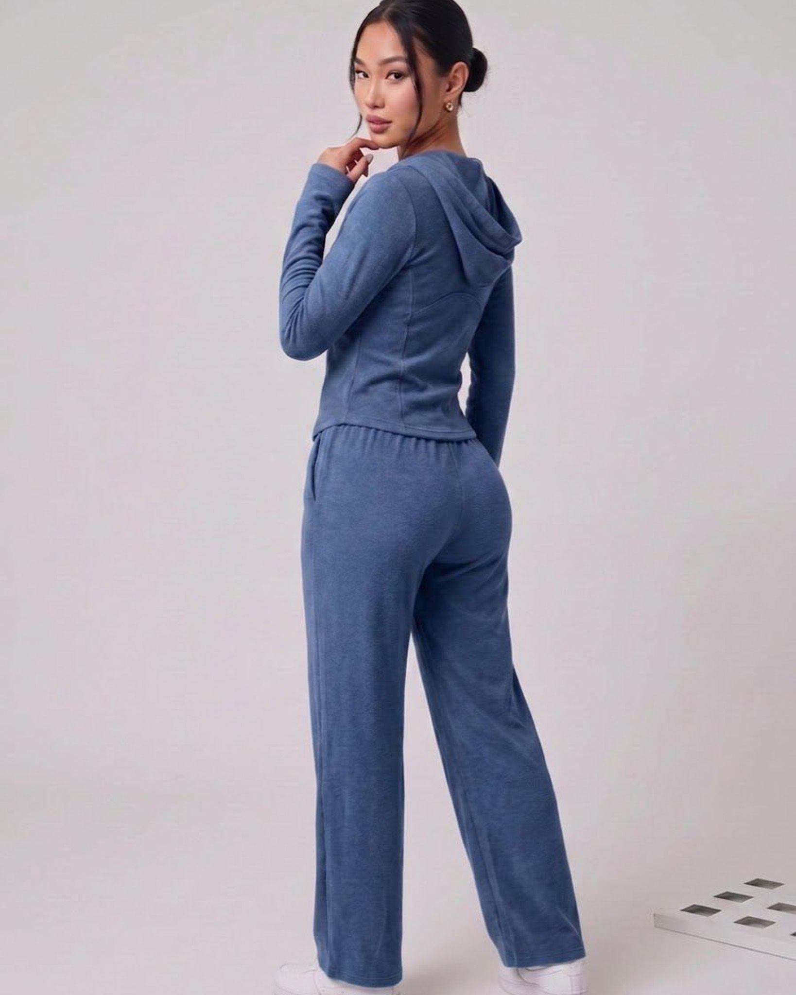 Set 2 Piezas Premium Invierno Palazzo y Gorro Mujer Viral-0