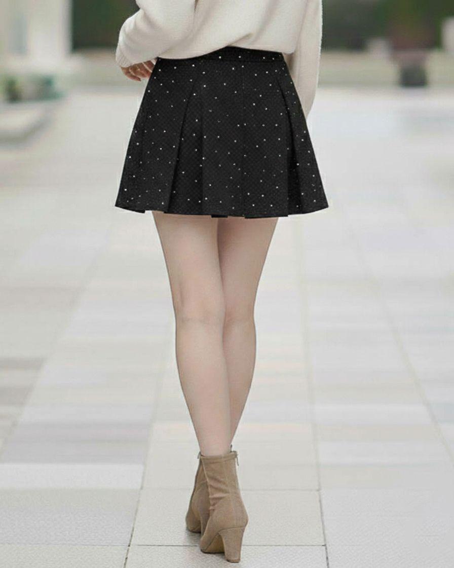 Falda Short Mujer Confeccion Nacional con Tachas - NA117-2