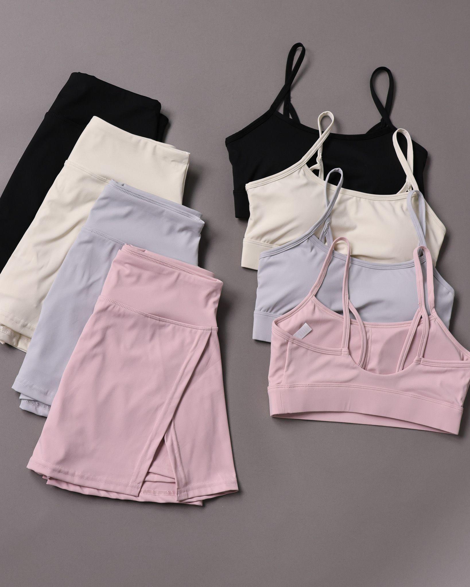 Set Deportivo 2 piezas Falda Short Y Peto Tenis Padel Mujer-8