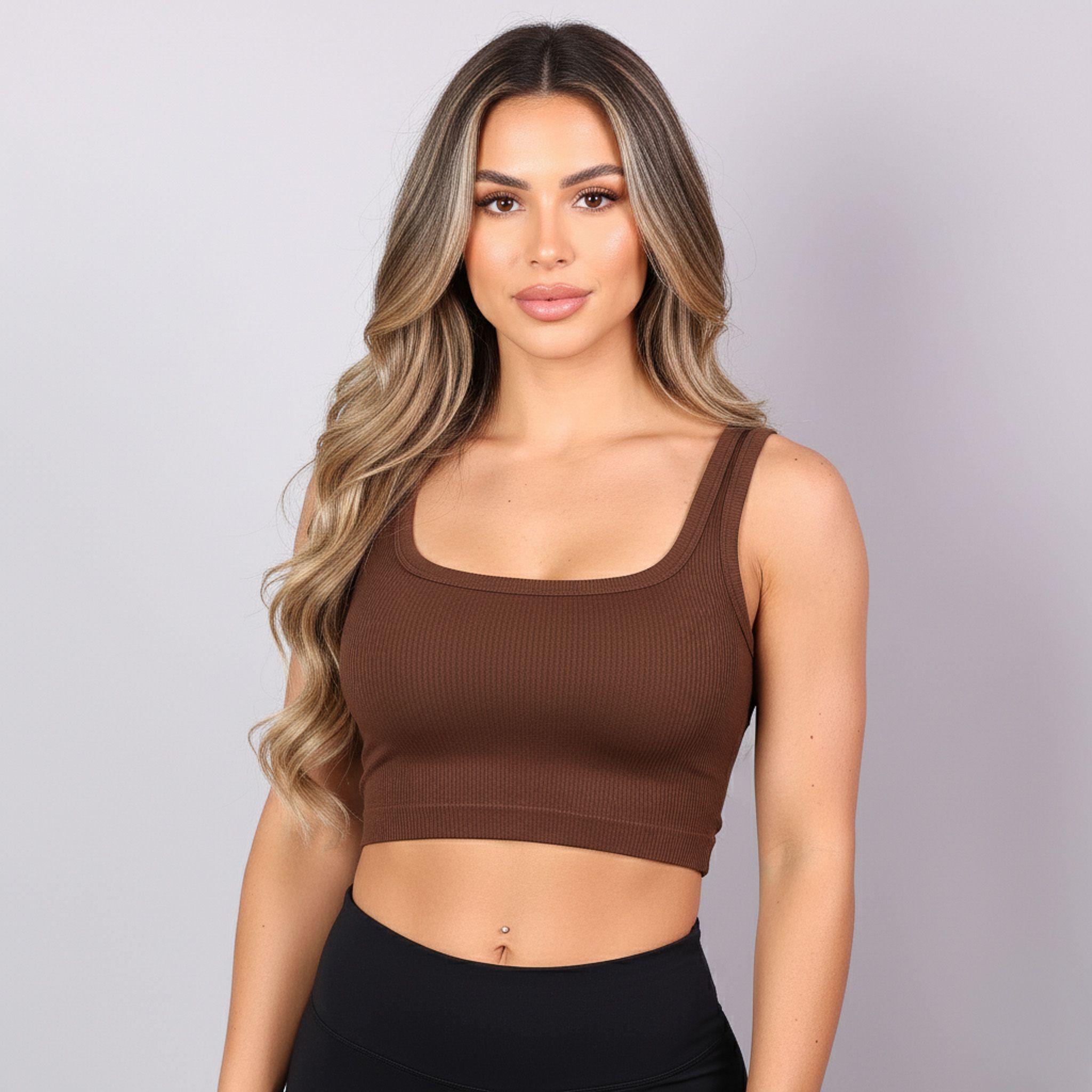 Peto Deportivo De Escote Cuadrado FitShape - YY609-2