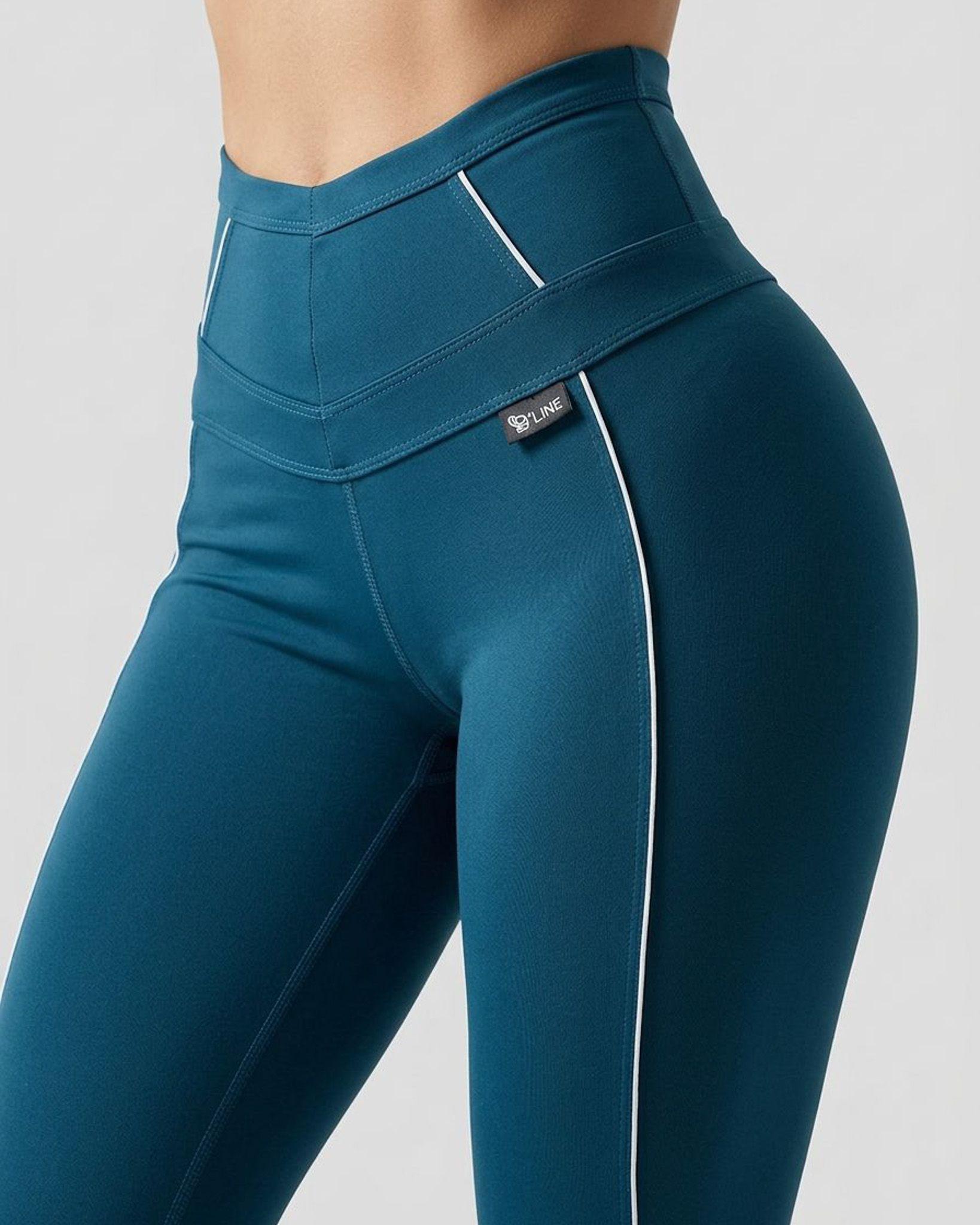 Calza Viral Heart Efecto Push Up Realce Glúteo y Tiro Alto-0