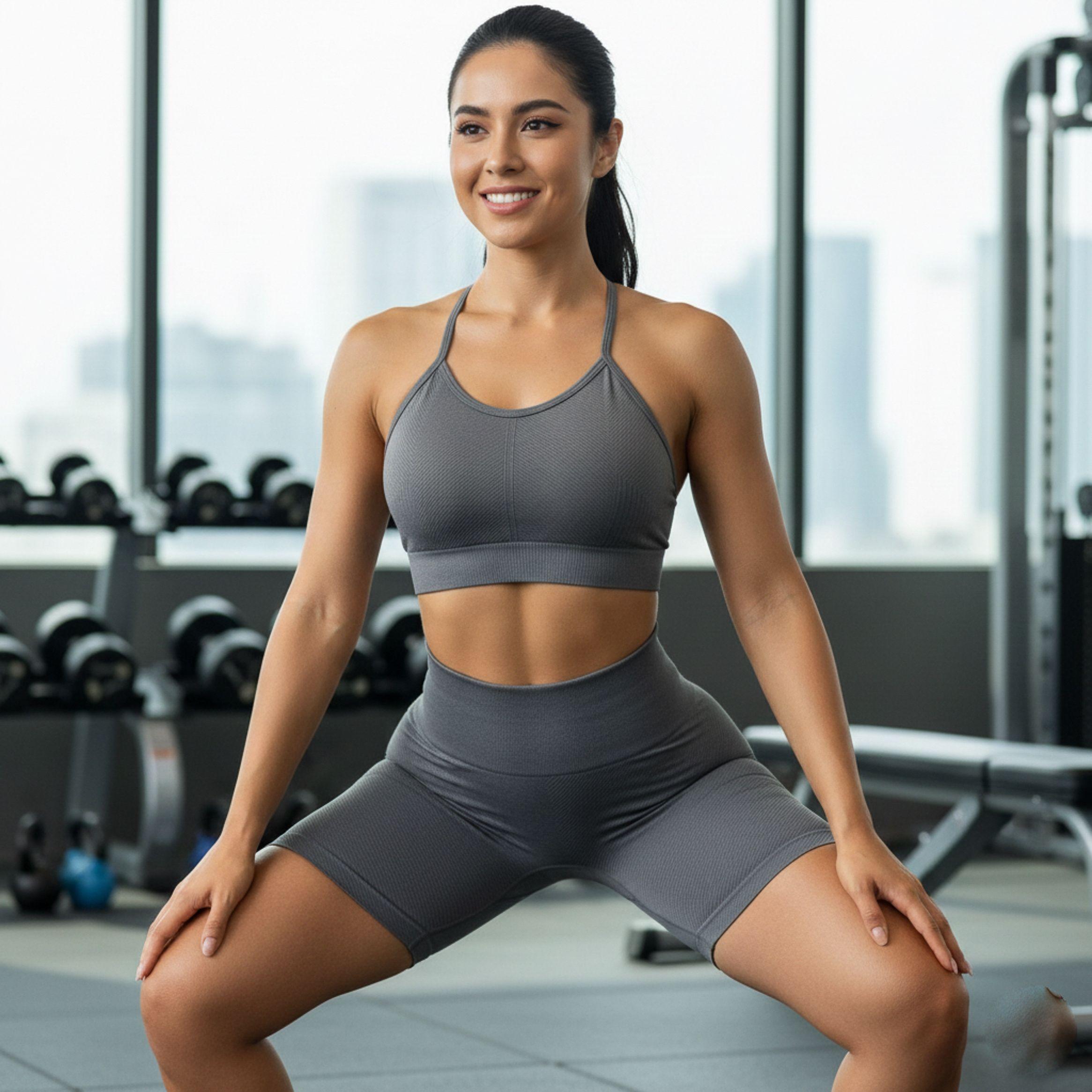 Conjunto Corto Levanta cola Mujer Push up - YJ141-6