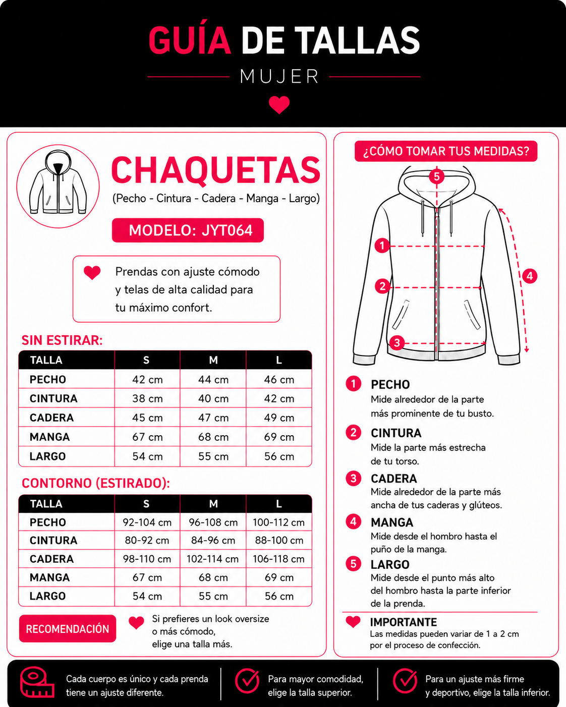 Chaqueta Fitness Mujer Ajustada Con Capucha y Bolsillos-4