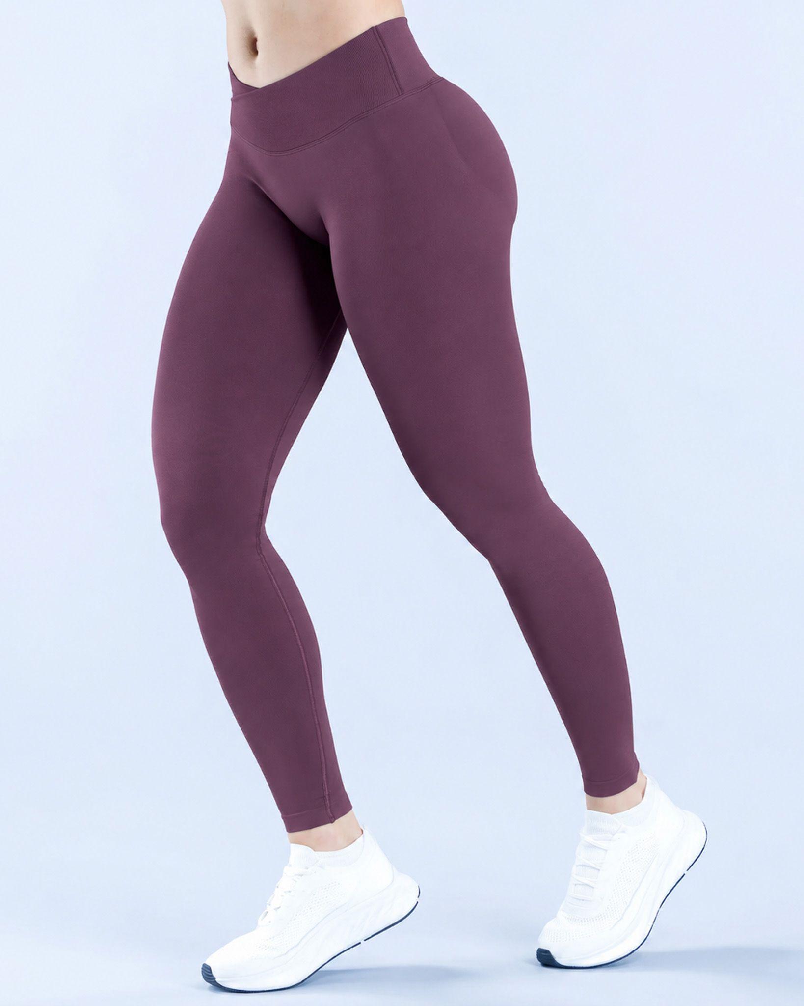 Calza Leggings Mujer Deportiva Tiro Alto V-Front-2