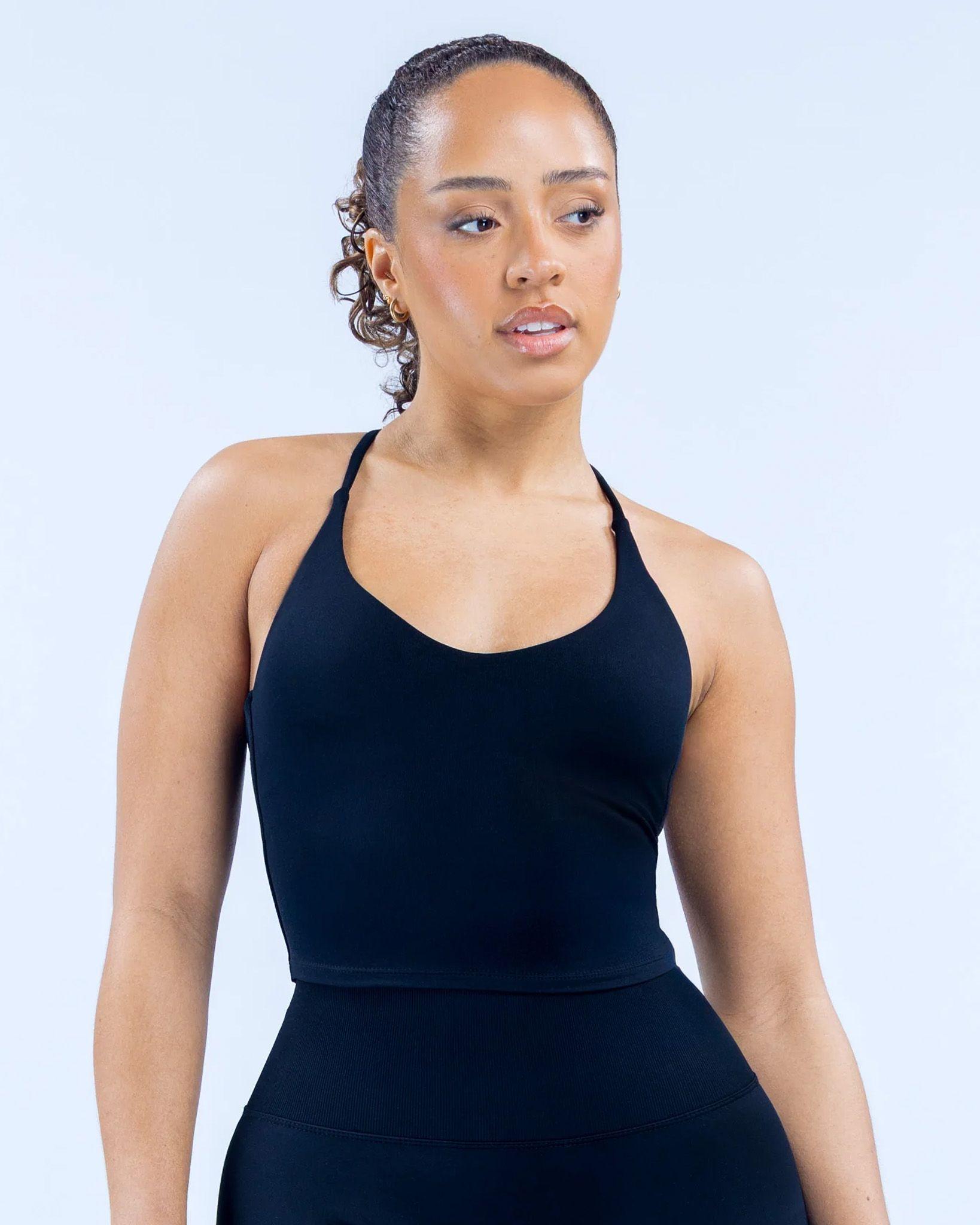 Peto Deportivo Largo de Yoga Espalda Cruzada Mujer - YJ339-0