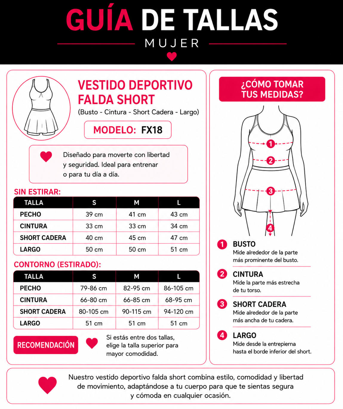 Enterizo Deportivo Mujer Halter Vestido Falda Short Bolsillo-4
