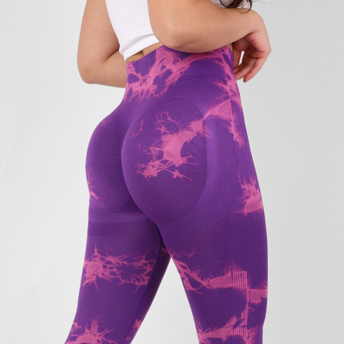 Leggins Calzas Deportivas Tie-dye Push Up-2