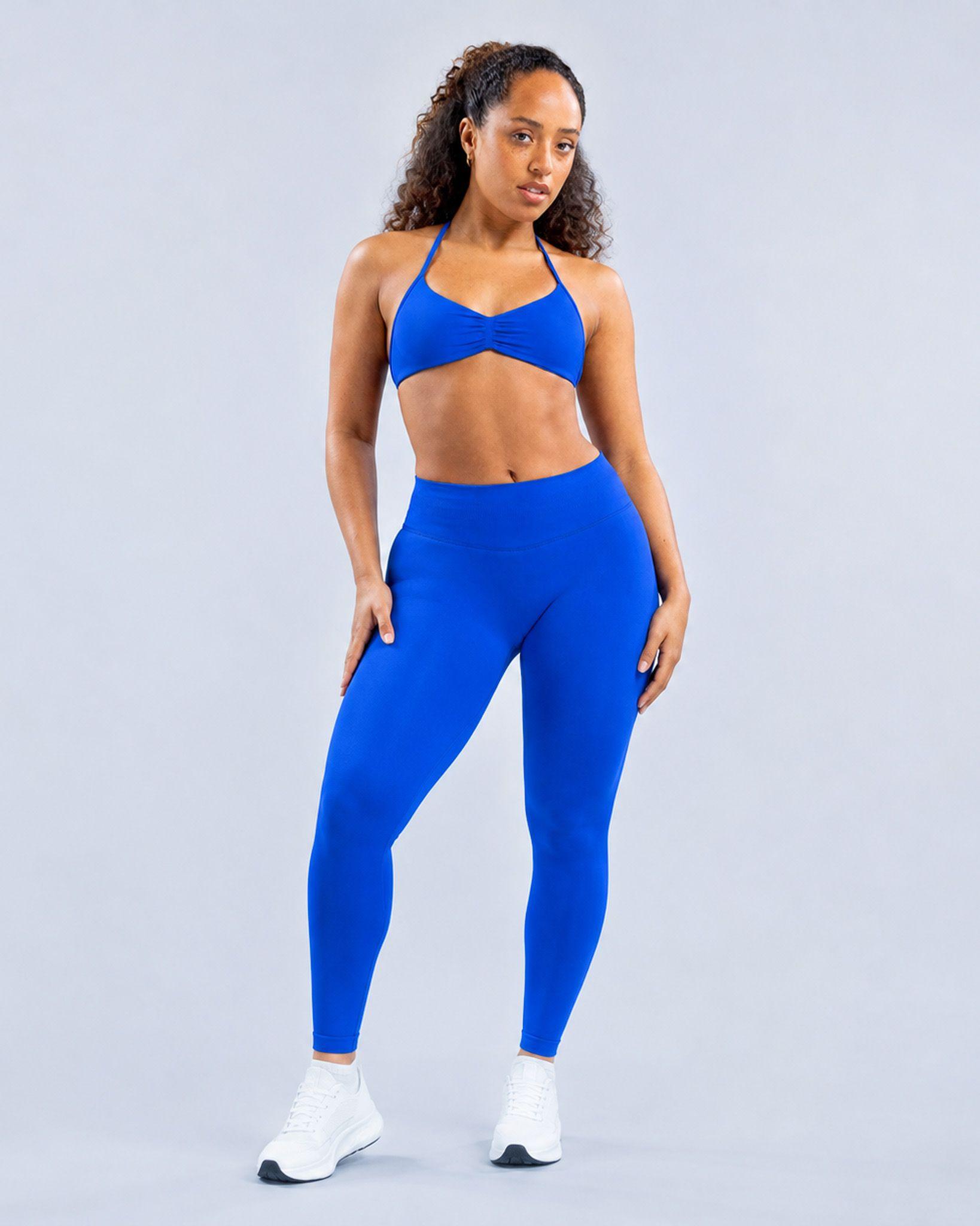 Set Deportivo Mujer Calza Legging y Top Peto Halter Impact-2