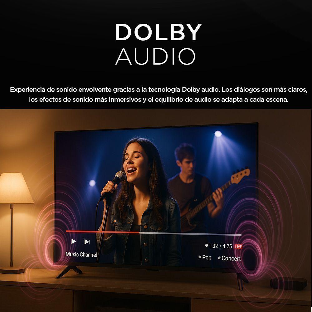 Smart TV Caixun LED 43" FHD Roku TV C43V1FR-3