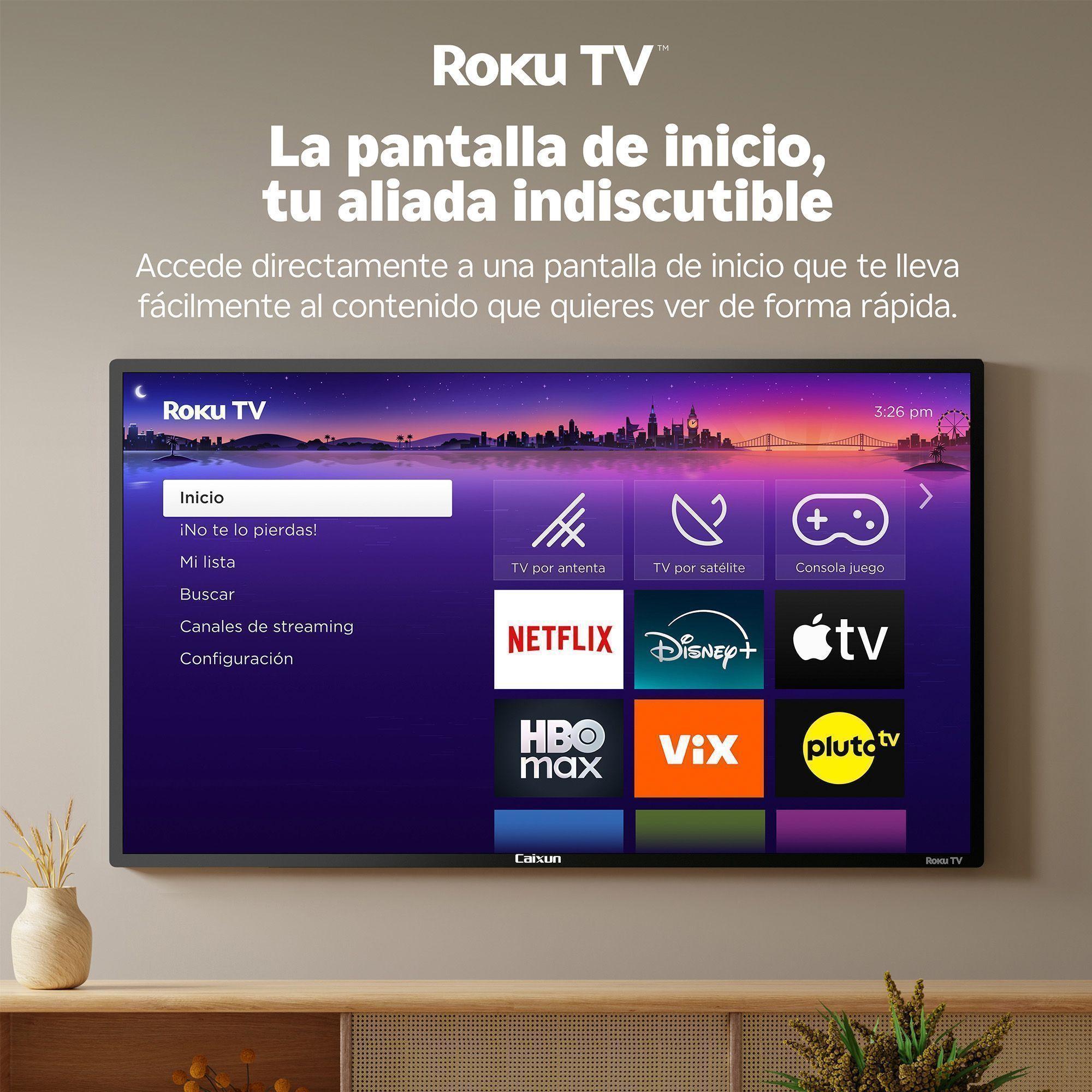 Smart TV Caixun LED 43" FHD Roku TV C43V1FR-1