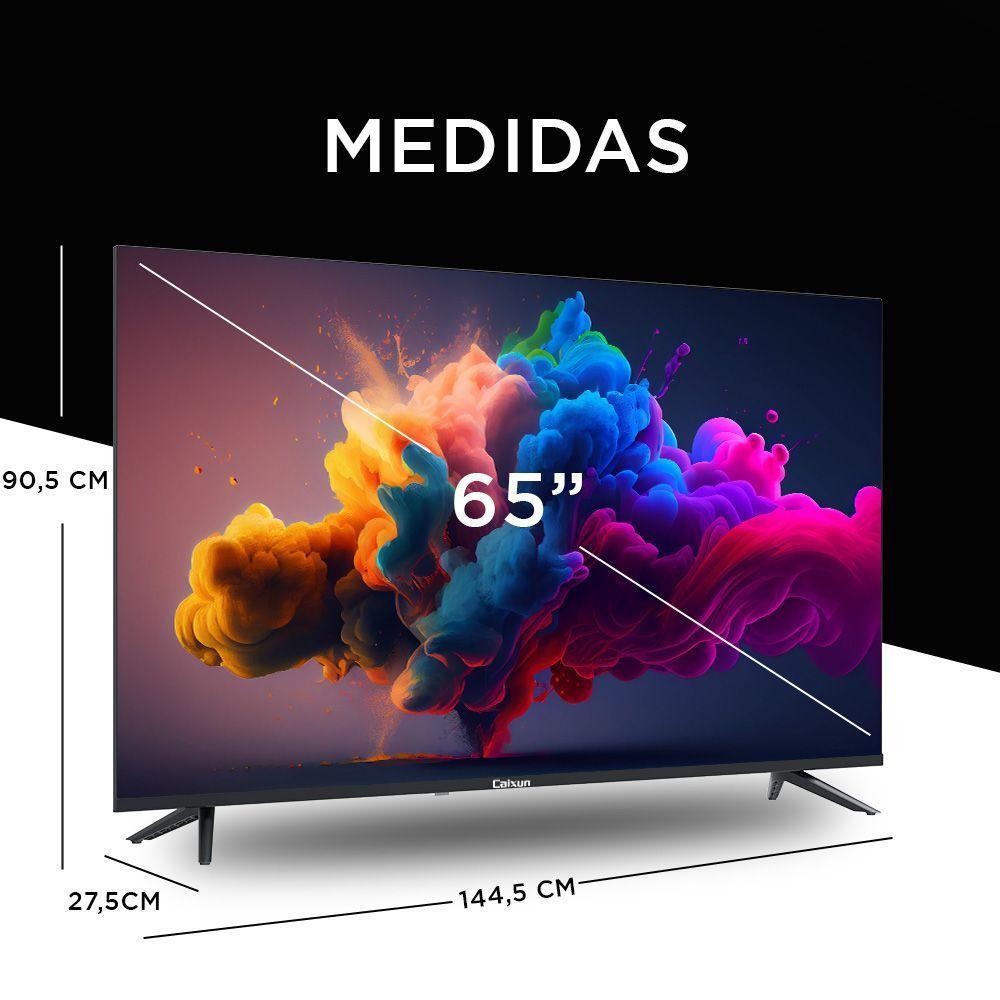 Smart TV Caixun LED 65" UHD 4K Google TV C65V1UG-3