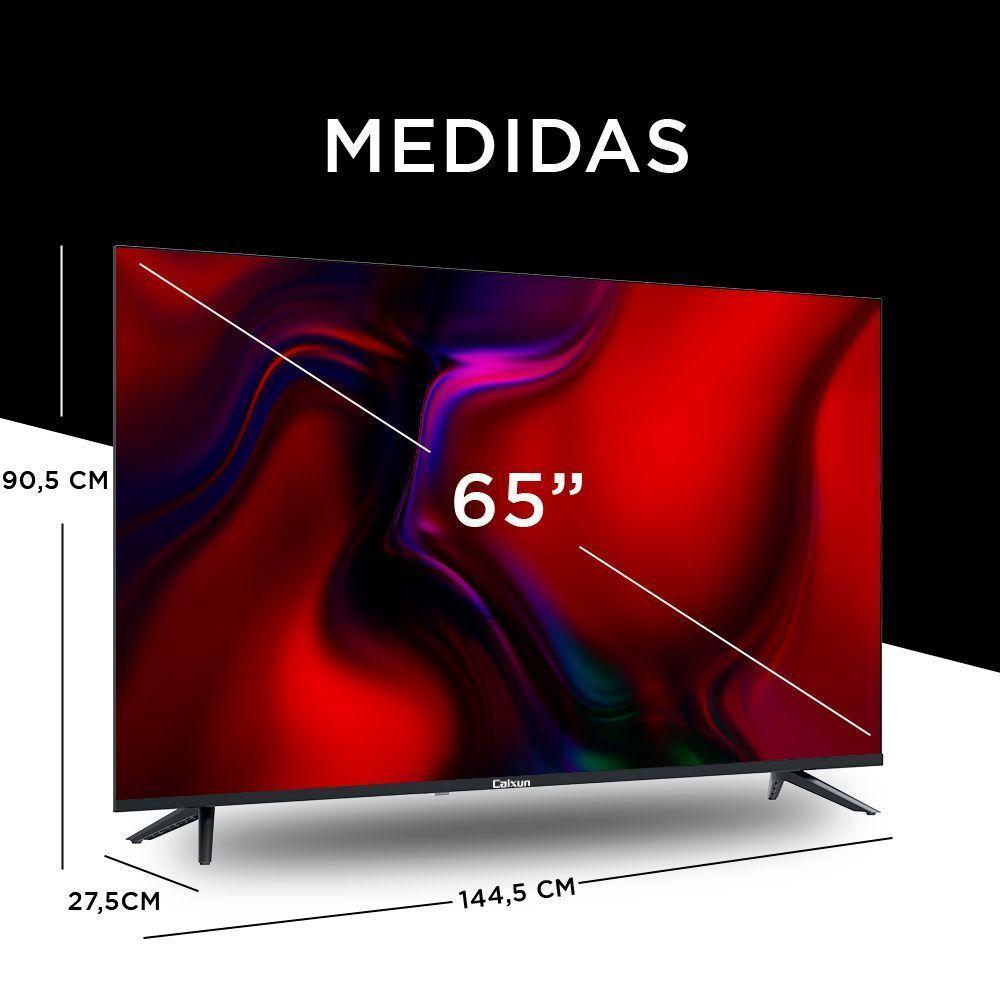 Smart TV Caixun LED 65" UHD 4K Google TV C65V1UG-3