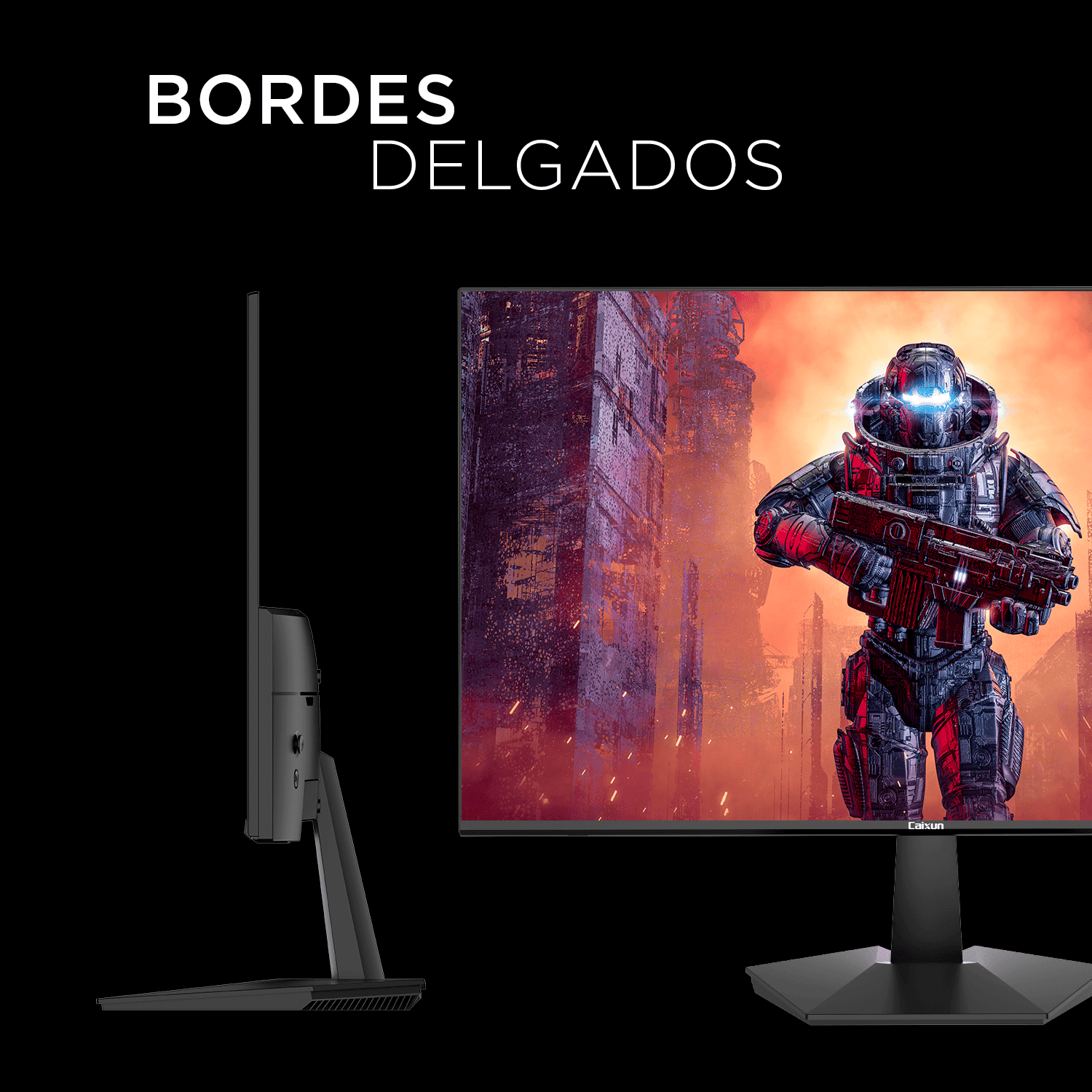 Monitor Gamer Plano Caixun 24 FHD VA 200Hz HDMI DP 1ms C24X1F-7
