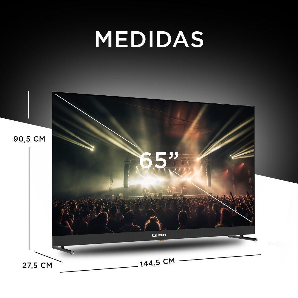 Smart TV Caixun 65” UHD 4K Karaoke Google TV-5