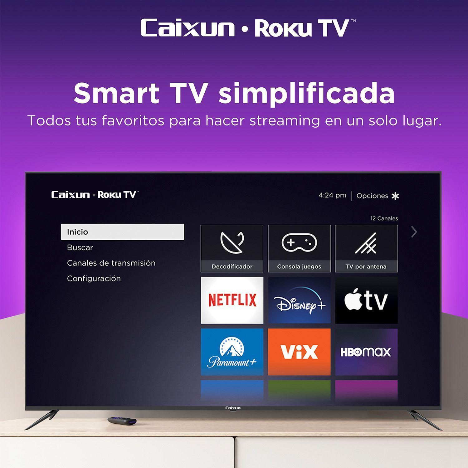 Smart TV Caixun LED 40" FHD Roku TV C40V1FR-2