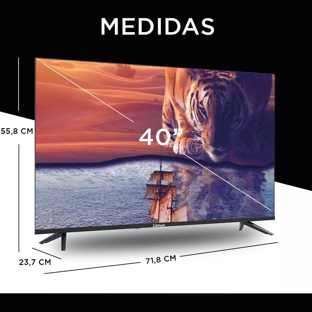 Smart TV Caixun LED 40" FHD Roku TV C40V1FR-3