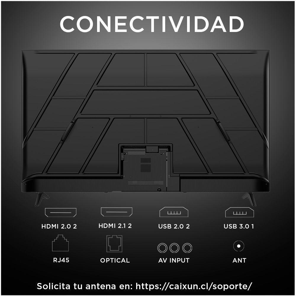Smart TV Caixun LED 75 UHD 4K Google TV C75K1UG-2