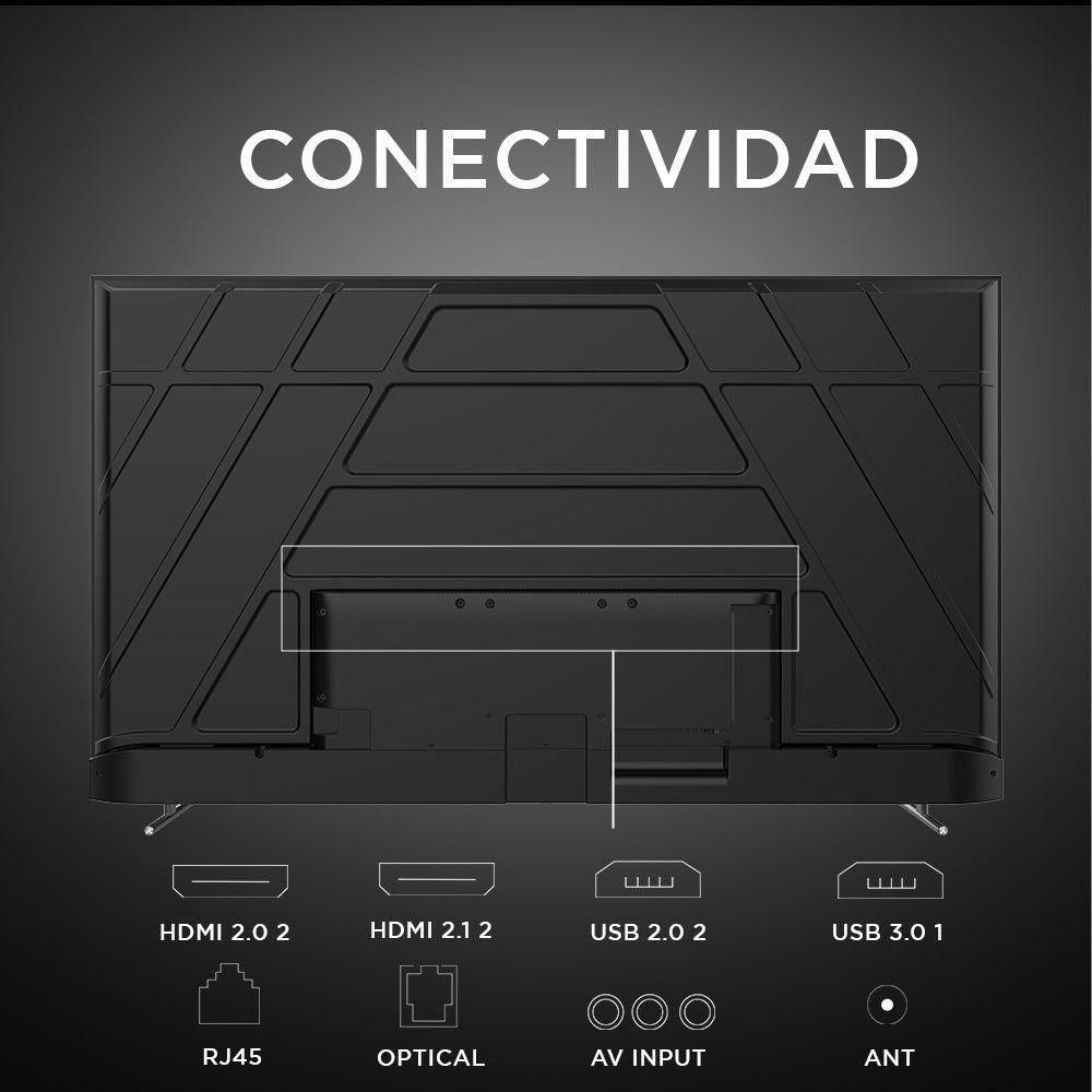 Smart TV Caixun LED 75" UHD 4K Google TV C75VHUG-3