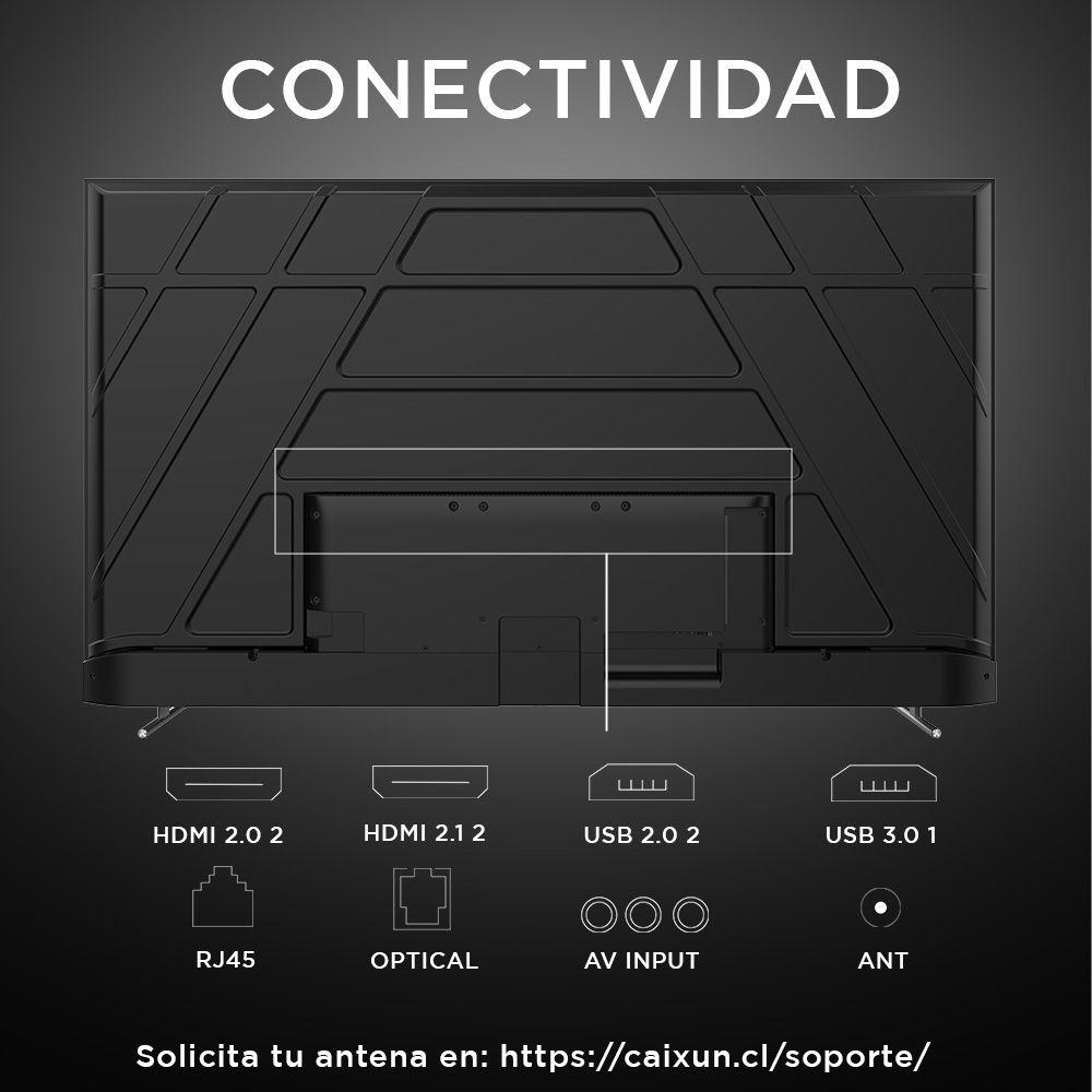 Smart TV Caixun LED 75" UHD 4K Google TV C75VHUG-2