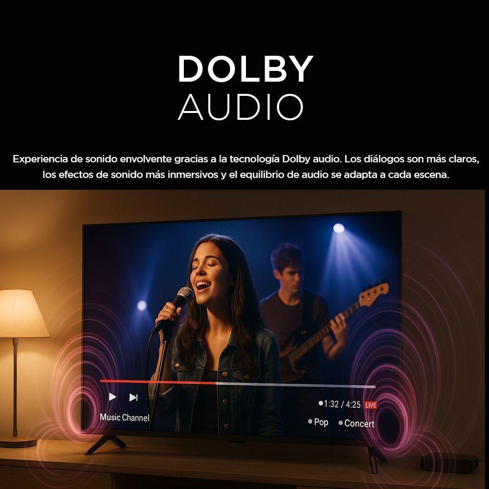 Smart TV Caixun LED 32" HD Google TV C32V1HG-4