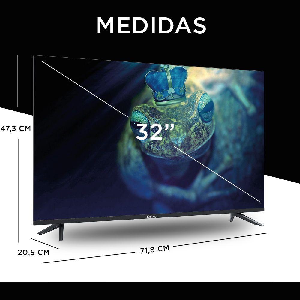 Smart TV Caixun LED 32" HD Roku TV C32V1HR-3