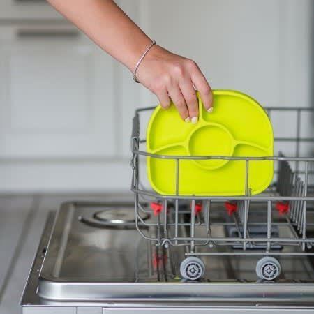 Plato Con Cuchara de Silicona Yumi Lima-2