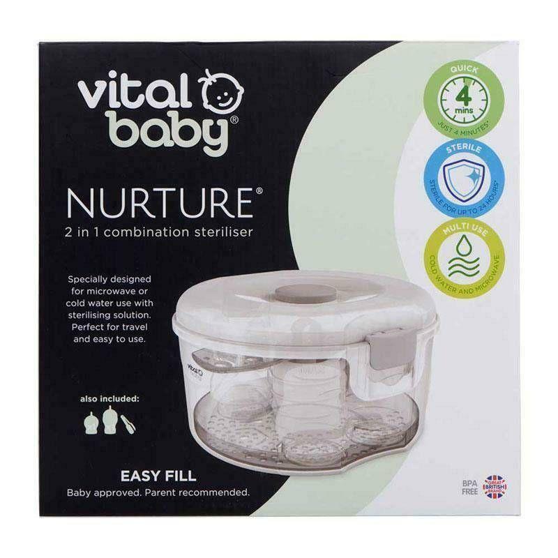 Esterilizador de Mamaderas  2 en 1 Nurture-4