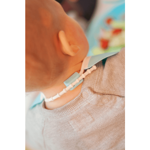 Pack 2 Baberos 4+ Meses Verde y Celeste-3