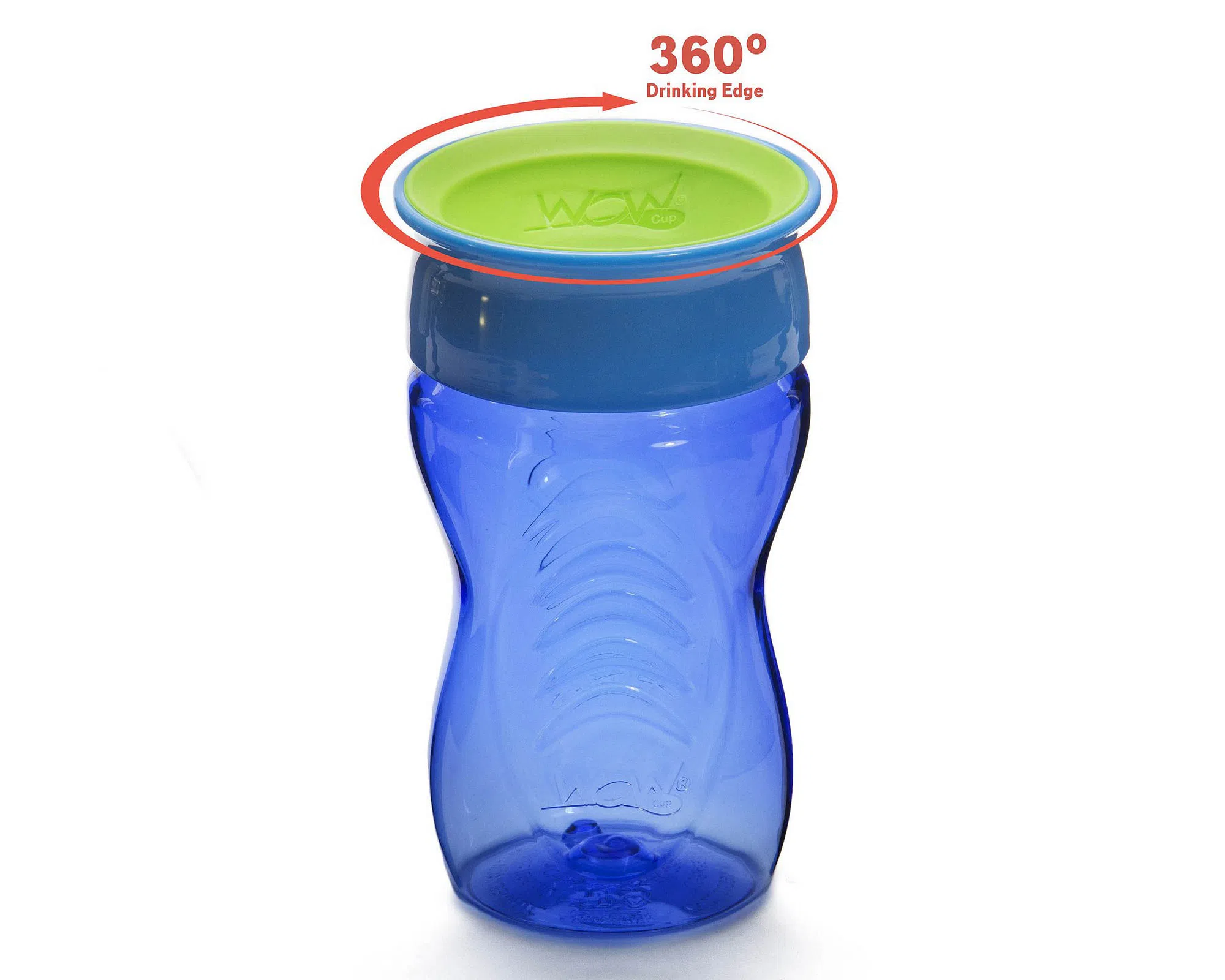 Vaso Tritan 360 Antiderrame 12+ Meses Azul-2