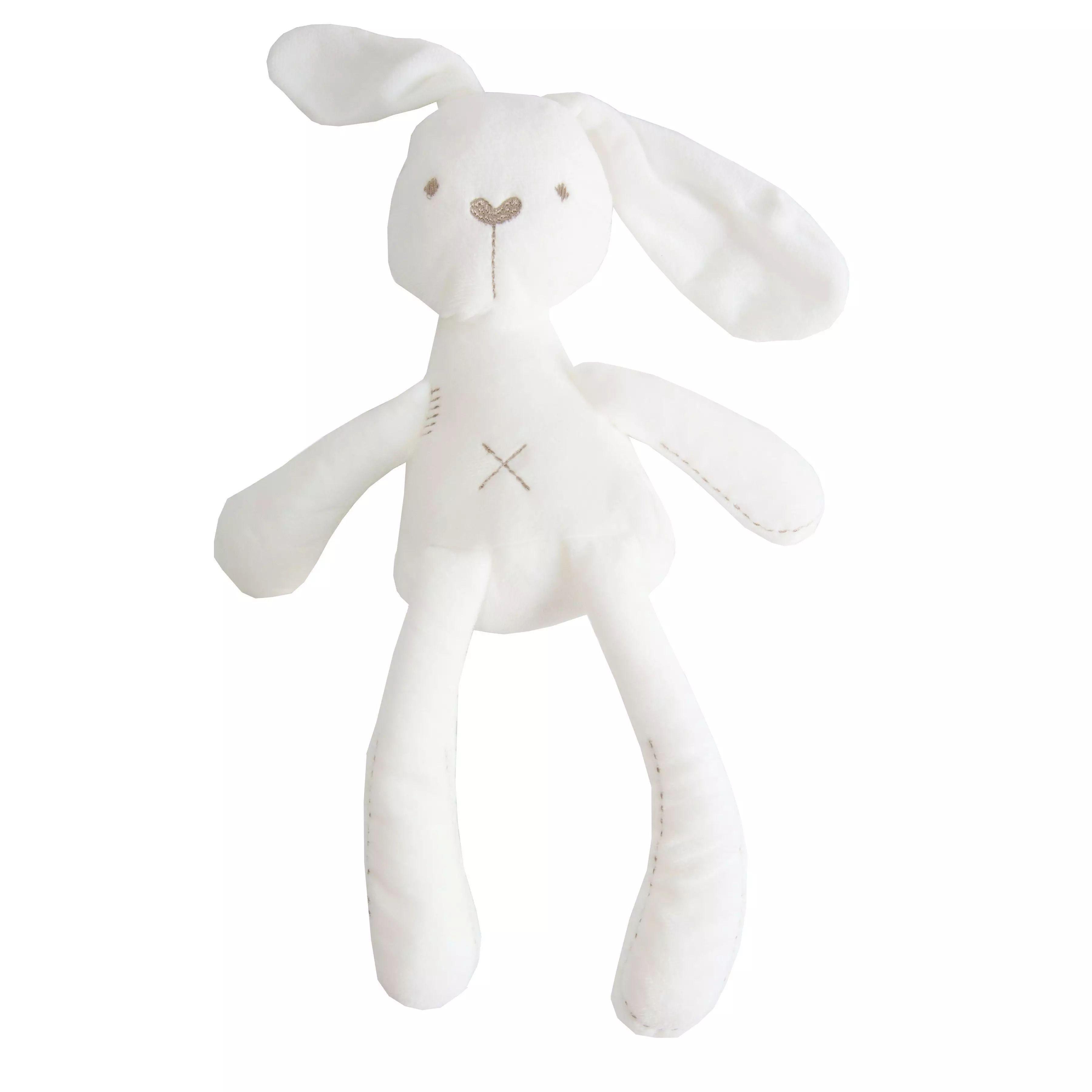 Peluche de Apego Conejito Blanco para Beb s-0
