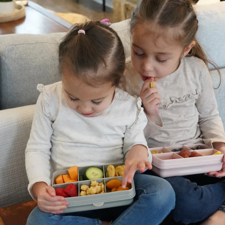 Contenedor compartimientos para snacks - Unicornio-2