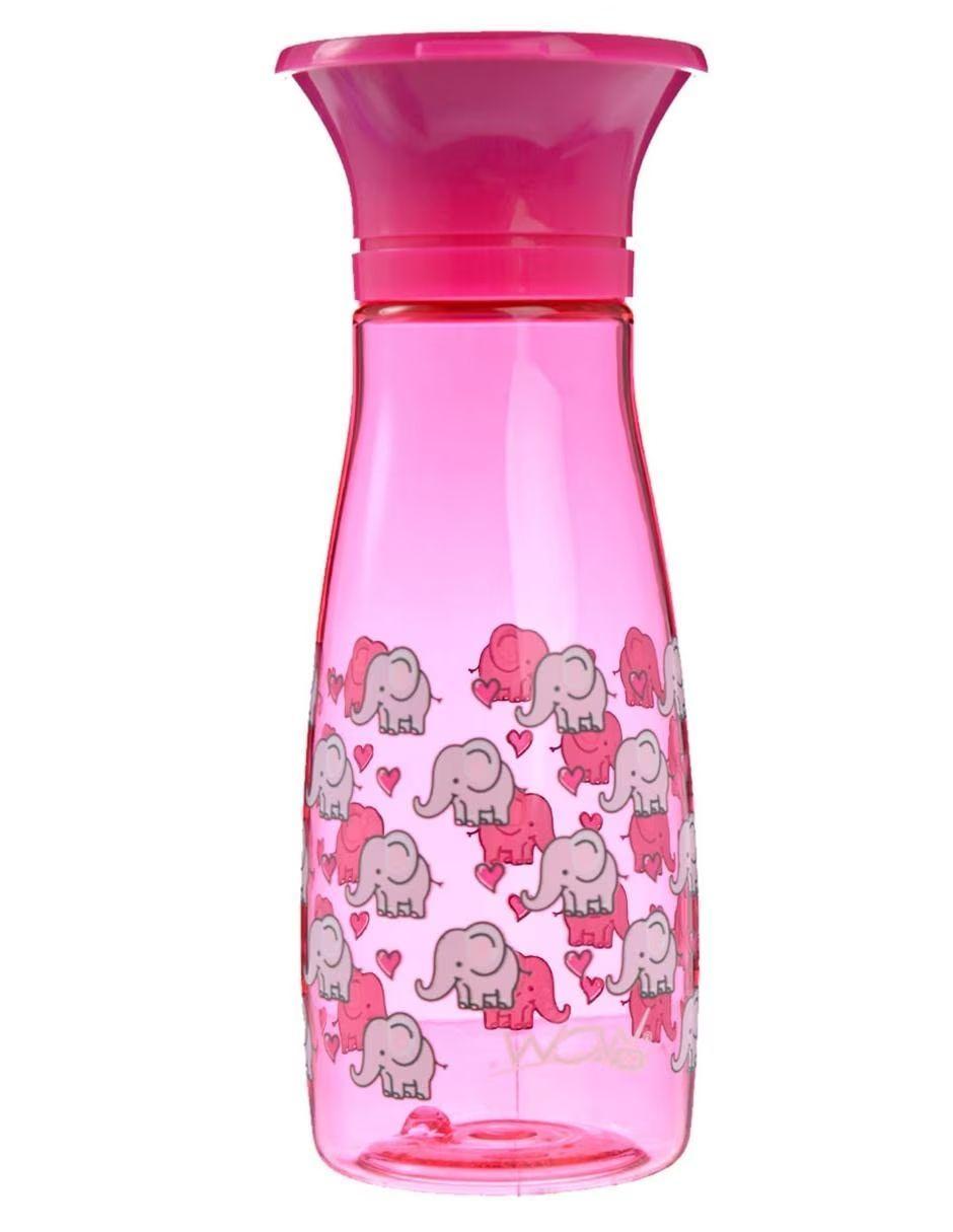 Vaso Tritan 360 Antiderrame 6+ Meses Rosado Elefantes-0