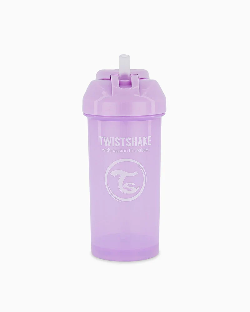 Vaso Bombilla Straw Cup 360 Ml 12+ Meses Lila Pastel-1