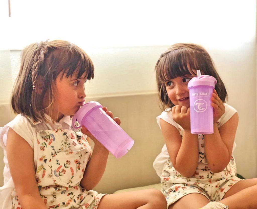 Vaso Bombilla Straw Cup 360 Ml 12+ Meses Lila Pastel-2