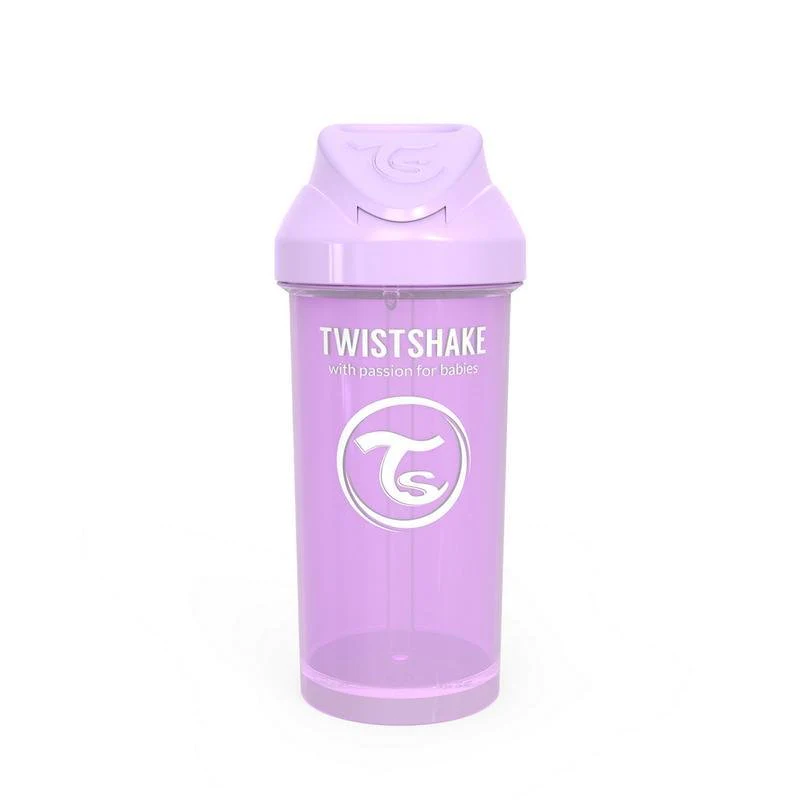Vaso Bombilla Straw Cup 360 Ml 12+ Meses Lila Pastel-0