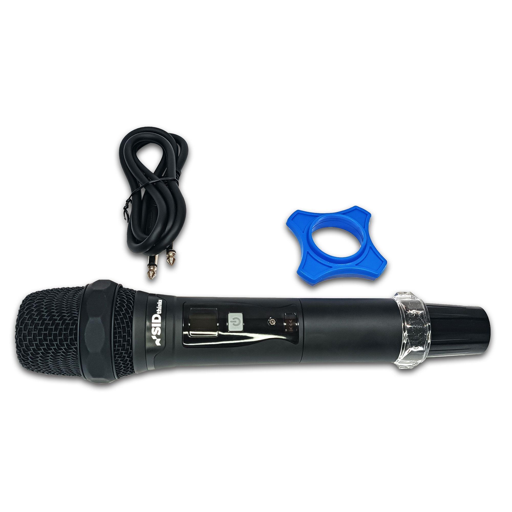 Kit Micrófono Profesional Inalámbrico y Receptor UHF SID thinks US-83-1