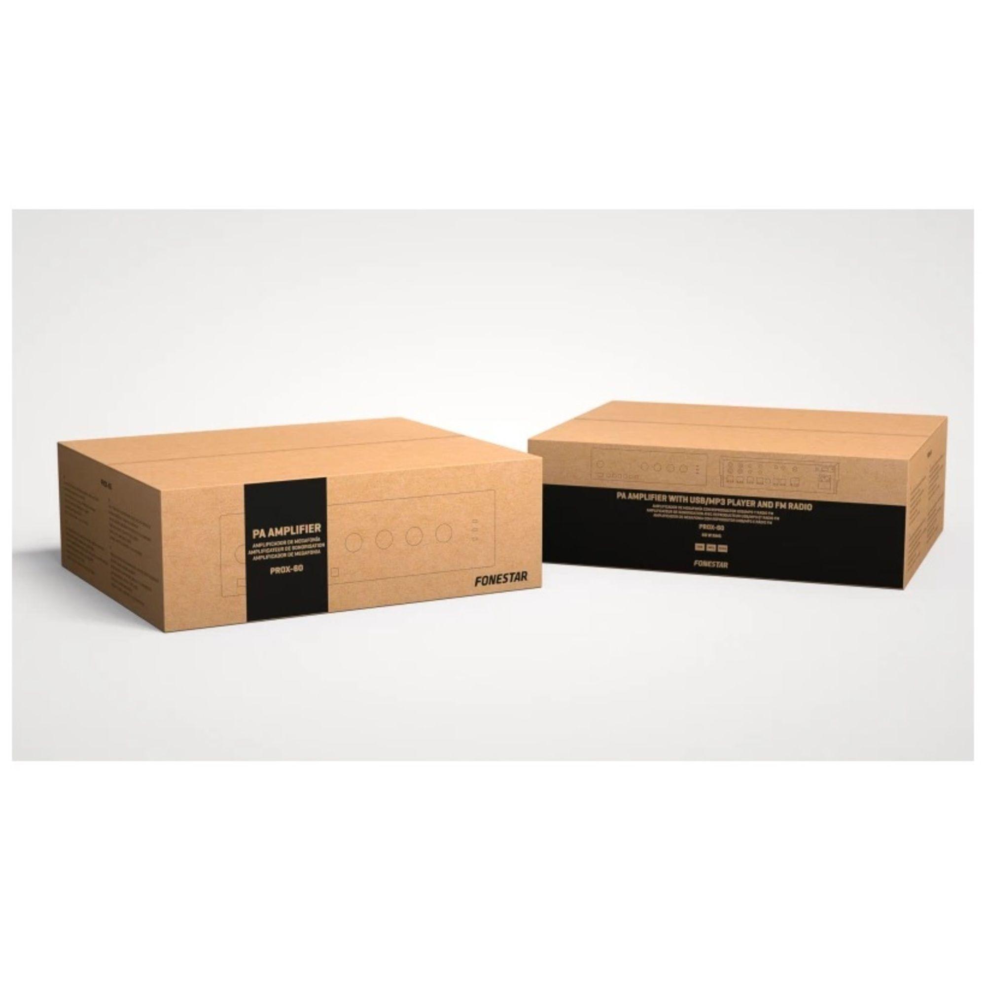 Amplificador Megafonía y Música Ambiental 60W USB -4