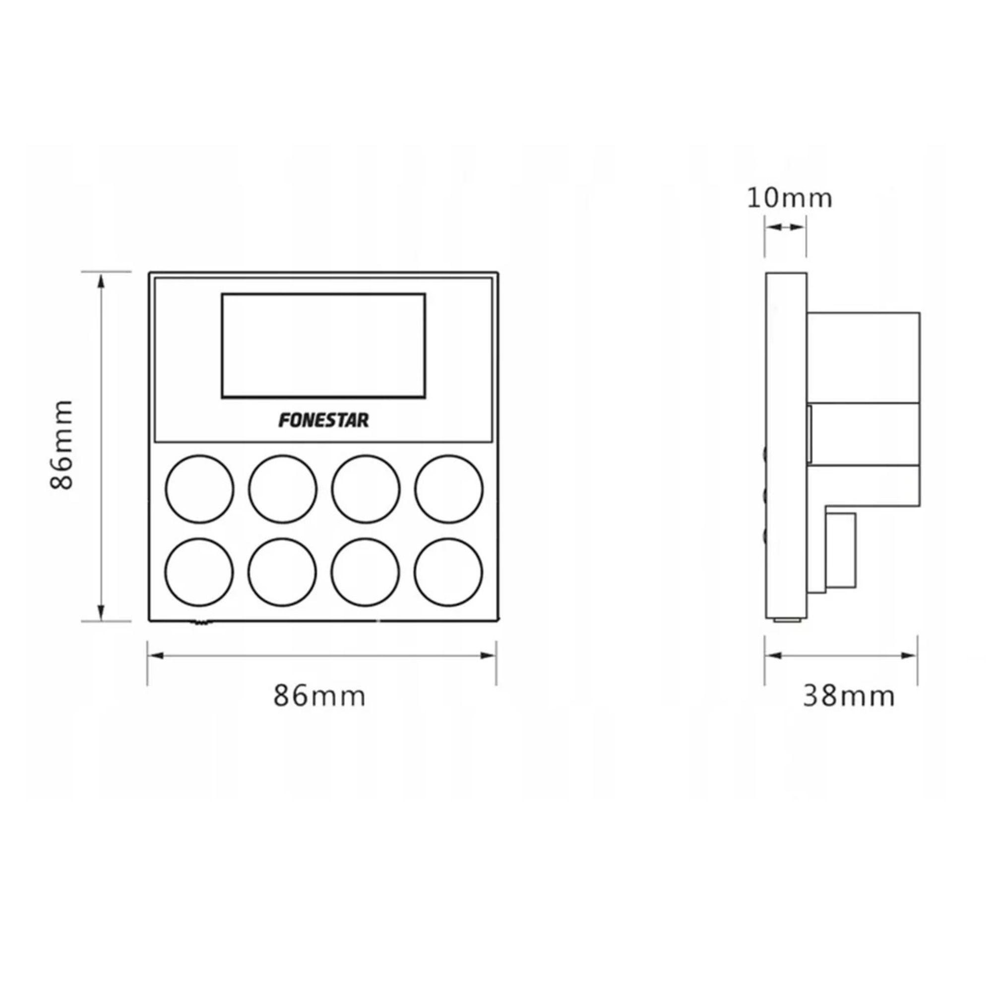 Amplificador de Pared Fonestar KS-AMP-7