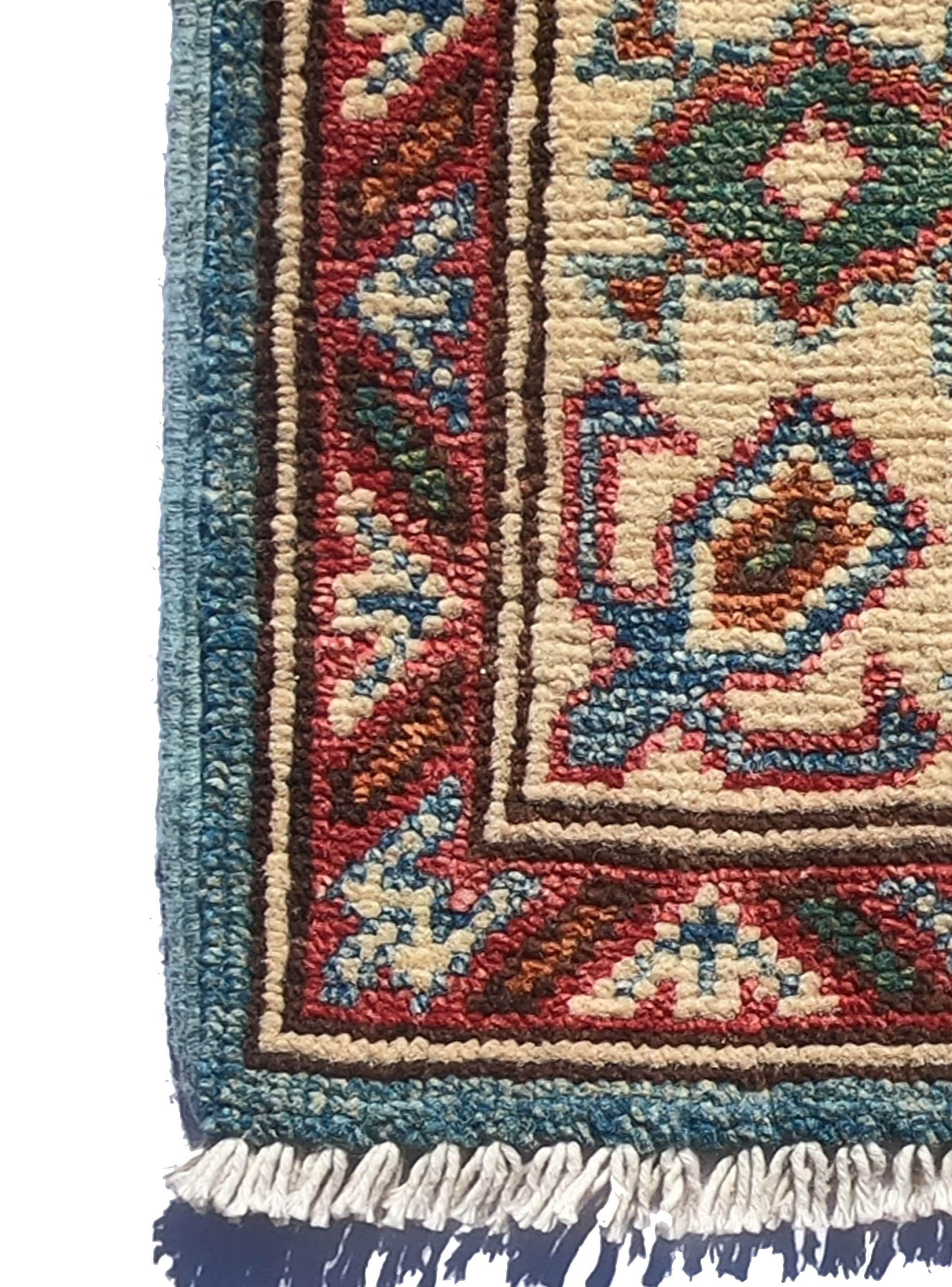 Alfombra Persa Clásica de Lana, Kazak de 1.80 x 1.20 mts., KZ196-2