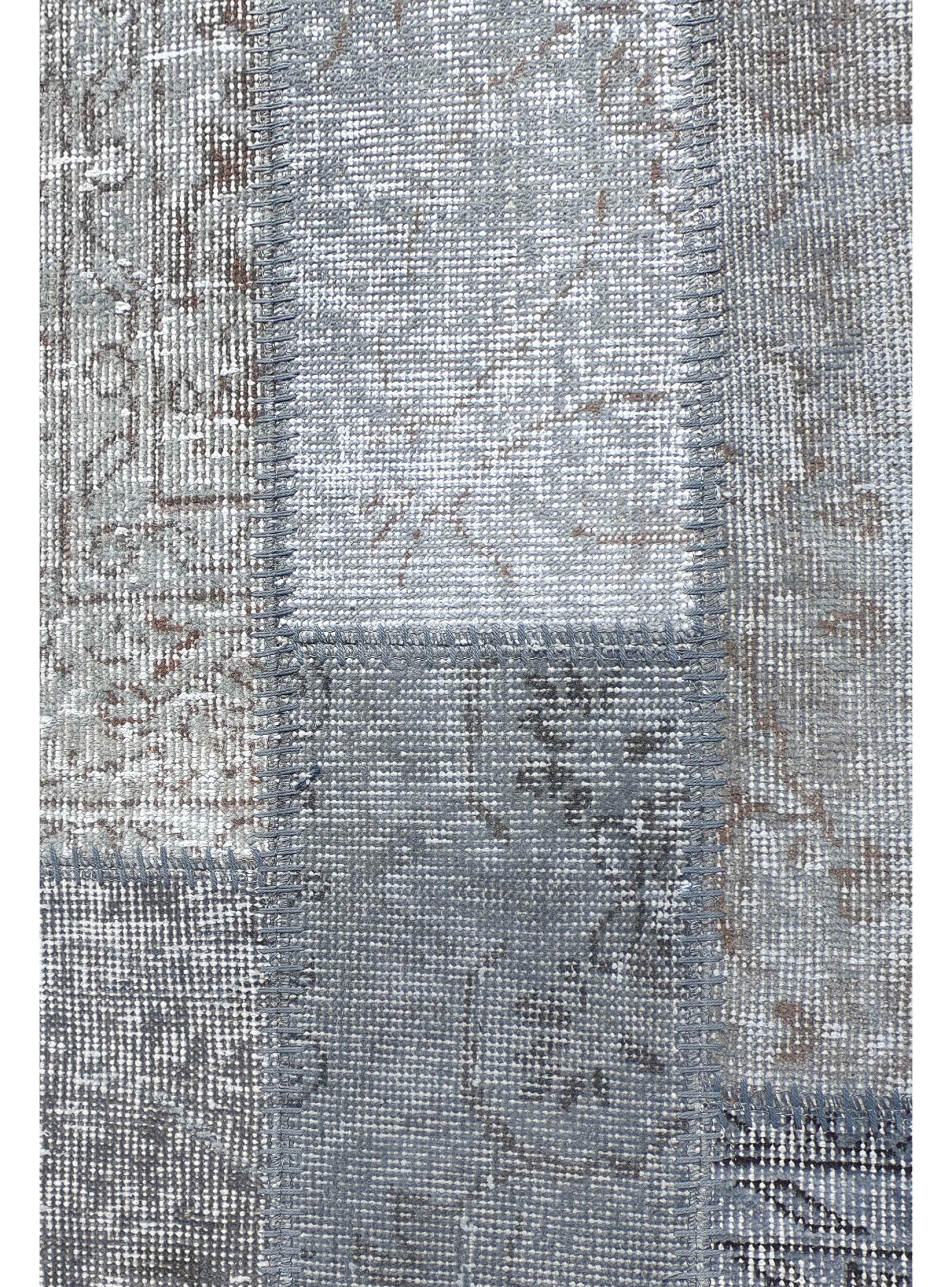 Alfombra Persa de Lana, Patchwork Vintage de 3.50 x 0.80 mts, AA078-2