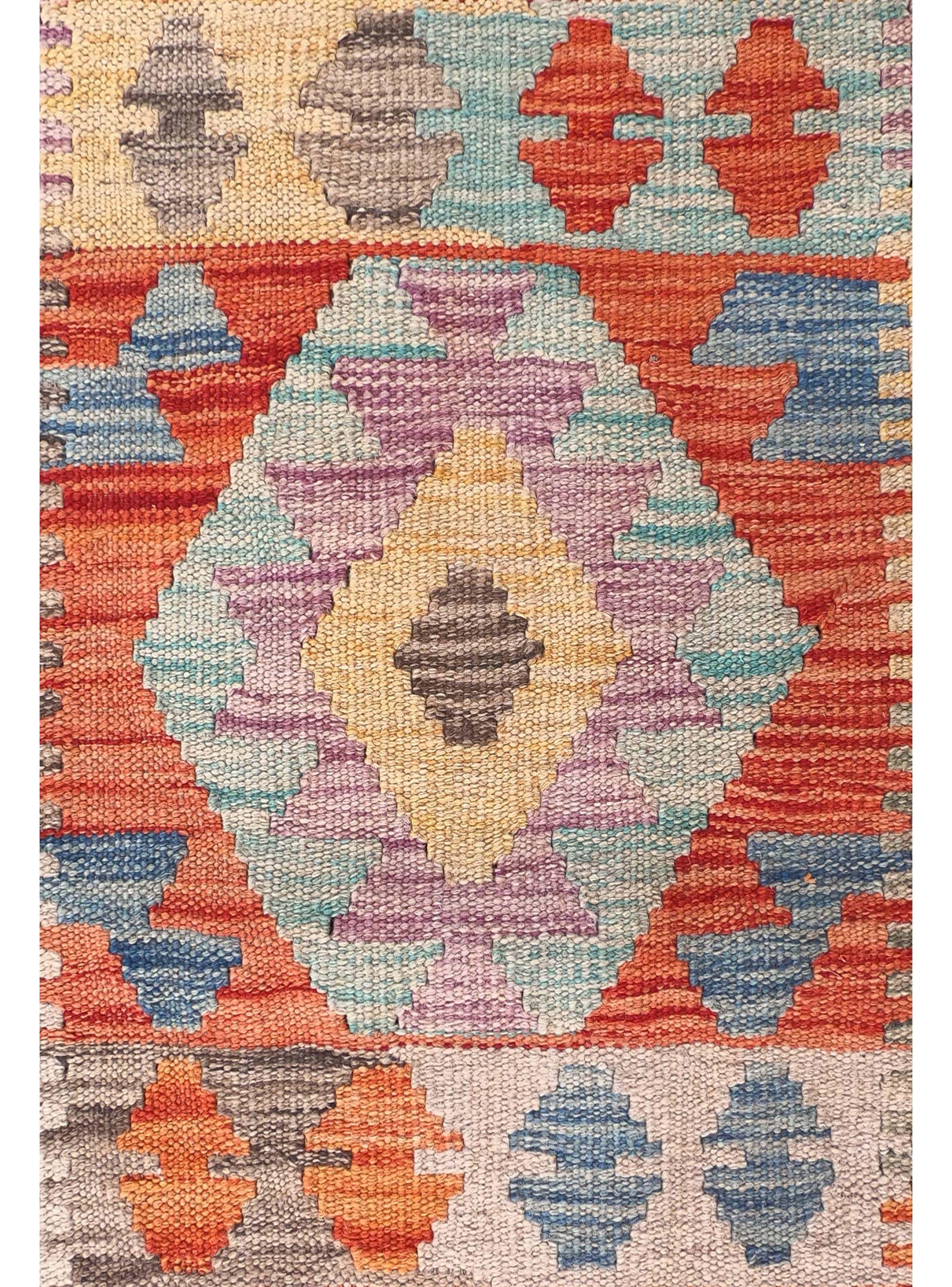 Alfombra de Lana Kelim Kashkuli de 2.50 x 1.70 mts., AA871-3
